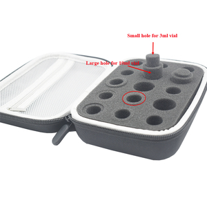 SIYOUCASE Hot Sale 15 Slot 3ml and 10ml Vial Storage <strong>case</strong> for Peptides Portable Hard Vial Storage <strong>Carrying</strong> <strong>case</strong> with Custom logo - Product Image 3