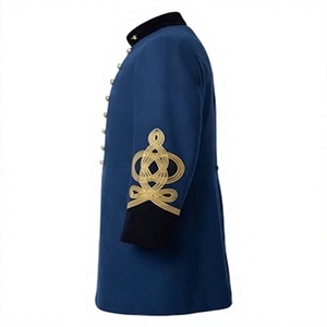 Abrigos de Hombre Estilo Azul, Doble Botonadura, Formales, para Exteriores, Servicio OEM - Product Image 5