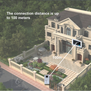 Über 2 Leitungen Betriebenes Verbessertes Heimsicherheitssystem Video-Gegensprechanlage Perfekt für Gewerbliche Bürogebäude - Product Image 3
