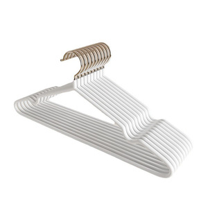 Thickened Plastic Clothes Hanger Non Marking Non Slip For Home Use Rectangle Shape Coat Hanger Trouser Hanger Tie Hanger - Product Image 1