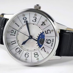 Luxury Trendy Bestselling Inlaid Moissanite Day & Night Display <b>Seconds</b> <b>Hand</b> Couple Automatic Mechanical Watch for Dating - Product Image 2