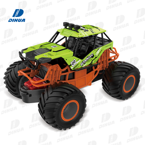 1:20 รถแรงเสียดทานสําหรับเด็กเพลงเด็กแรงเสียดทานของเล่นรถ<span class=keywords><strong>การ์ตูน</strong></span>รถบรรทุกไฟฟ้า Offroad ยานพาหนะมอนสเตอร์พร้อมแสง - Product Image 1