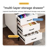 Escritorio Moderno para Sala de Estar con Bandeja para Teclado, Ideal para Laptops Compactas, Nuevo Diseño, Excelente Oferta