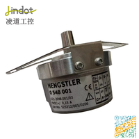 Encodeur Rotatif Absolu HENGSTLER 0548001 S21-2048.001/03C 5VDC 0.15A à Arbre Conique pour Automatisation Industrielle et Ascenseurs