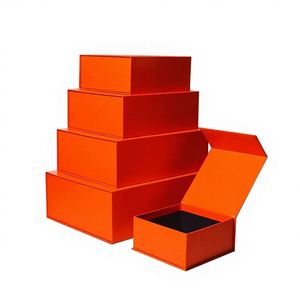 Flip Design Matte Cardboard Rectangular Gift <b>Box</b> for Candle Accessories Customizable Wholesale - Product Image 1