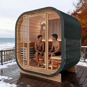 Cabine de sauna en cèdre rouge en gros - Personnalisation OEM/ODM, 4-5 personnes, Chauffage rapide 6kW, Nettoyage facile, Faible MOQ, Approvisionnement en vrac pour Gym/<span class=keywords><strong>SPA</strong></span>/Hôtel - Product Image 1