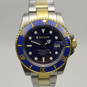 Montre SEILOCE avec mouvement NH35 complet, cristal saphir, lunette en céramique, étanche à 100 mètres - Product Image 3