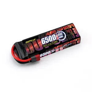 7.4v 100c araba 4s 22v 6500mah 6s Rc İha Drone Lipo pil