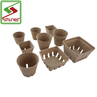 Fournitures de jardinage écologiques |   Pots à semis en papier biodégradable légers et durables sans produits chimiques, plateau de pépinière