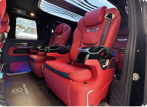 Asientos VIP para Autobús en Venta, Conversión de Furgoneta Sprinter, Asientos <span class=keywords><strong>Recaro</strong></span> Plegables de Carbono, <span class=keywords><strong>Silla</strong></span> de Masaje - Product Image 2