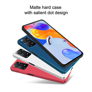 Nillkin — Coque rigide en plastique protectrice anti-dérapante pour <span class=keywords><strong>Xiaomi</strong></span>, compatible modèles <span class=keywords><strong>Redmi</strong></span> <span class=keywords><strong>Note</strong></span> <span class=keywords><strong>11</strong></span> <span class=keywords><strong>Pro</strong></span>, <span class=keywords><strong>Note</strong></span> <span class=keywords><strong>11</strong></span> <span class=keywords><strong>Pro</strong></span> Plus, <span class=keywords><strong>5G</strong></span>, produit original - Product Image 6