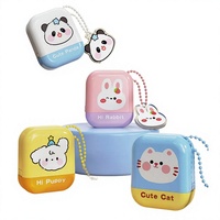Porte-clés en plastique étanche en forme de poupée, impression UV, tampons nominatifs pour enfants, étiquettes de vêtements, loisirs créatifs pour enfants - Vente en gros Intoss