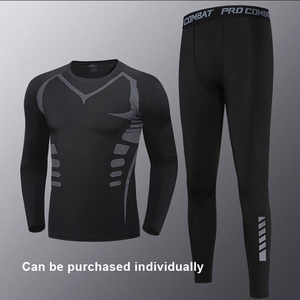 Pantaloni Sportivi da Uomo Traspiranti a Quattro Vie Elasticizzati, Vestibilità Regolare, Abbigliamento Compressivo per Palestra, Produttori in Cina - Product Image 2