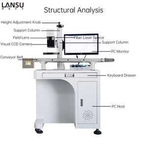 เครื่องแกะสลักและทำเครื่องหมายด้วยเลเซอร์ไฟเบอร์สำหรับเครื่องประดับทองและเงิน เช่น จี้ แหวน และสร้อยคอ - Product Image 5