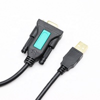 Puerto serie USB Cable de descarga USB2.0 a RS232 Serial DB9pin Cable convertidor macho Cable de datos de impresora FTDI PL232Chip