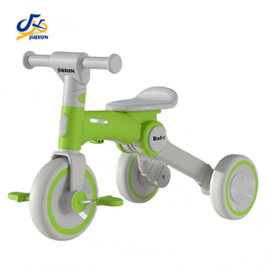 Tricycle pliable pour enfants avec poignée de poussée, siège inclinable, poussette-vélo pour tout-petits, garçons et filles - Product Image 5