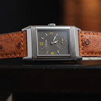 Montre-bracelet carrée rétro pour homme personnalisable CILOA, montre polyvalente pour le travail et les occasions décontractées