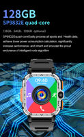 Reloj Inteligente PGD con GPS, NFC, 64 GB de ROM, 4 GB de RAM, Tarjeta SIM, 4G, Pantalla HD de 2.03 Pulgadas, WIFI, Cámara, Reloj Inteligente PGD