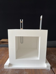 Modulo in Fibra Ceramica per Isolamento ad Alta Temperatura, Riscaldatore MoSi2 1750°C, Camera per Forno a Muffola 220V/380V - Product Image 3