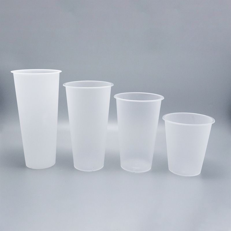Disposable Plastic Tea Cup Transparent Plastic