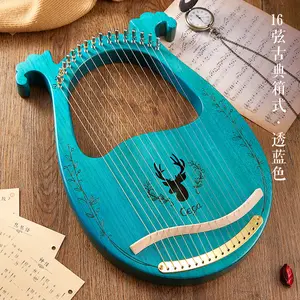 16-cordas Harpa fácil de aprender 19 portátil corda-Lira Harp 21 instrumento de cordas