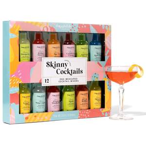 Cocktails réfléchis, ensemble de mélangeurs de cocktails skinny, 12 bouteilles, boissons non alcoolisées, saveurs, margarita et boîte de Moscou - Product Image 6