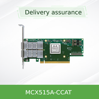 Tarjeta de Red Interna PCI Express Original Mellanox Connect X-5 MCX515A-CCAT MCX516A-CCAT de 10/100/1000 Mbps
