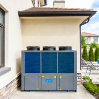 Pompe à chaleur air-eau JIADA, chauffe-eau à inverter, pompe à chaleur pour piscine, 380V, réfrigérant R-32, température de fonctionnement -30-45°C