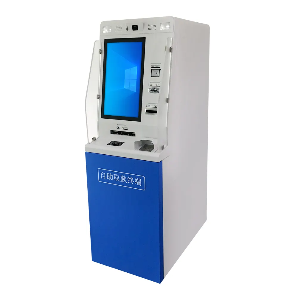 HunHui 새로운 ATM 기계 현금 디스펜서 지폐 수락 환전 암호화 ATM