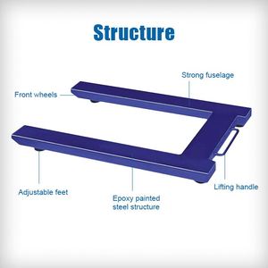 Biểu Tượng Tùy Chỉnh Hội Đồng Quản Trị Mặt Đất Di Động Cầu Cân Kho Quy Mô Sàn - Product Image 3