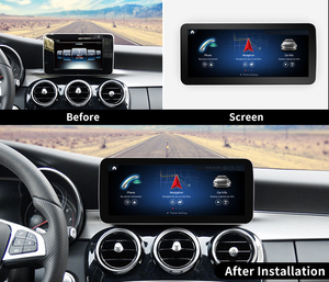 NOUVEAU Écran Android 13 Carplay pour <span class=keywords><strong>Mercedes</strong></span> C W205 GLC X253 V W447 2015-2018 Autoradio Multimédia Tableau de Bord 2 Ans de Garantie - Product Image 3