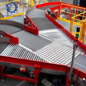 Sistema <span class=keywords><strong>de</strong></span> Clasificación <span class=keywords><strong>de</strong></span> coches, clasificador <span class=keywords><strong>de</strong></span> rueda pivotante Popup Modular, con portadores <span class=keywords><strong>de</strong></span> sistema DWS, poste y paquete - Product Image 1