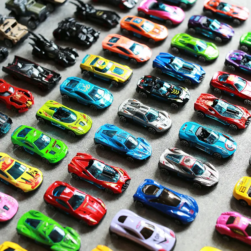Alloy Customized Promotional Set Simulation Miniature Diecast Toy Vehicles Back Model Car Pull Back Toy Car
