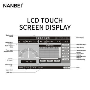 500 n.m kalibrator kunci pas torsi digital tester untuk kalibrasi kunci pas torsi - Product Image 6