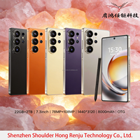Smartphone Android 16 S26 Ultra Global 5G LTE avec 22 Go + 2 To, écran 7,3 pouces, reconnaissance d'images IA et batterie 8000 mAh – Dernière version 2026