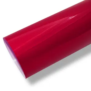 SUPER GLOSS METALLIC MIDNIGHT RED Car Wrap Self Adhesive Vinyl