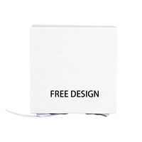 Caja Rígida Magnética Blanca Personalizada de Alta Gama, Forro de Esponja, Cinta Decorativa, Embalaje de Regalo Ecológico y Duradero, Personalización de Logotipo