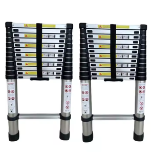 Easy Operate Take <strong>Small</strong> Space Good Stability Aluminum Telescopic <strong>Ladder</strong> - Product Image 5
