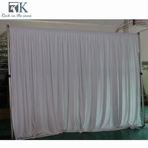 Heavy Duty Custom Adjustable Pipe and Drape Aluminum Backdrop Stand Display for Event Party - Product Image 3