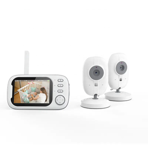 Moniteur bébé sans fil avec écran HD de 3,5 pouces, vision nocturne, détection de température, audio bidirectionnel, pour les soins aux nourrissons et aux personnes âgées - Product Image 5