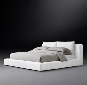 Cama con Base Tapizada de Diseño Moderno, Estilo Americano, Lujosa y Cómoda, de Sassanid Living, Productos Más Populares - Product Image 4