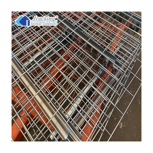 Chúng tôi tiêu chuẩn chọn lọc Pallet giá lưới loe loại Kích thước lưới thép kim loại dây lưới Sàn thép Kệ mạ kẽm dây lưới sàn - Product Image 3