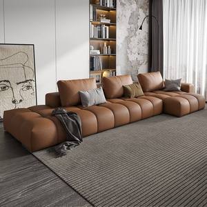 Sofá Modular Estilo Nórdico con Forma de Burbuja, 3 2 1 Plazas, Relleno de Esponja, para Apartamento/Hotel, Material de Tela - Product Image 6