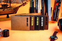 Dompet Kulit PU yang Dapat Diukir Laser dengan Tampilan ID Lipat, Hadiah Pribadi Pria yang Dapat Disesuaikan, Terukir Laser Mineti MFT260