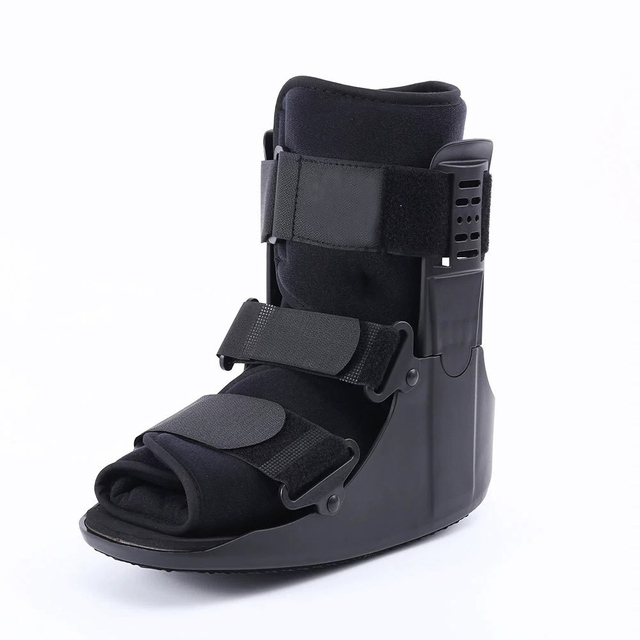 Adjustable Orthopedic Walking Rehabilitation Boot Anti-Slip Disc Brake Polyester Material Ankle Fracture Elderly Rollator CE