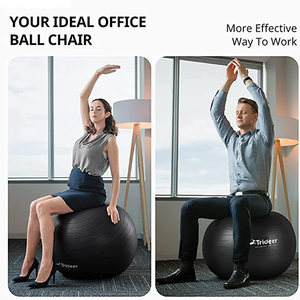 Tùy Chỉnh Logo Ổn Định Tập Thể Dục Tập Thể Dục Bóng Cân Bằng Đào Tạo Yoga Phòng Tập Thể Dục Bóng - Product Image 3