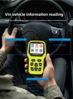 Lecteur de codes OBD2 M327, outil de diagnostic automobile, lecteur de codes de panne du moteur, testeur de batterie, vérificateur de voyant de panne du moteur pour tous les véhicules OBDII