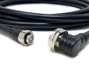 Alta qualidade e preço de fábrica RF Coaxial 5m 1/2 Superflex Alimentador Cabo 4310 Tipo Conector Brass jumper <span class=keywords><strong>cable</strong></span>
