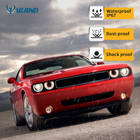 Feux avant VLAND, projecteurs LED de rechange pour Dodge Challenger SXT 2008 2009 2010 2011 2012 2013 2014