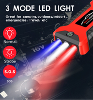 Vente en gros usine – Démarreur de batterie portable 12V 20000mAh 300A avec chargeur USB-C 45W, anti-étincelles, boussole et lampe de poche